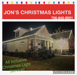 Professional Holiday Lighting Installation in Grovetown, GA by Jon's Christmas Lights